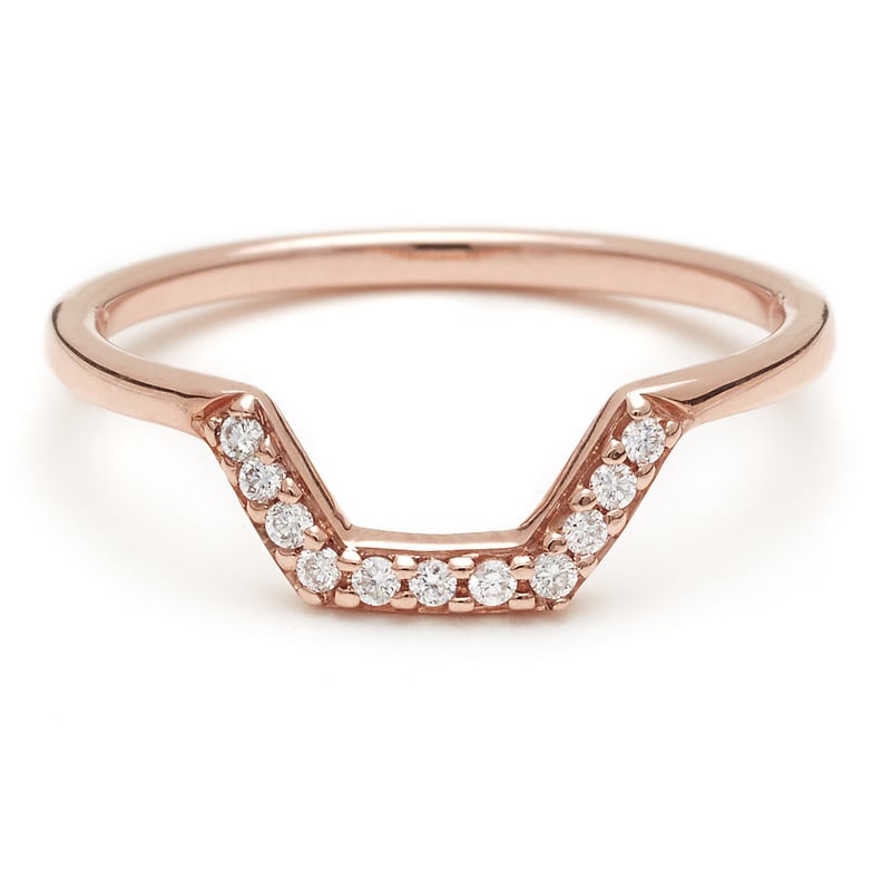 Anna Sheffield Rose Gold Wedding Ring