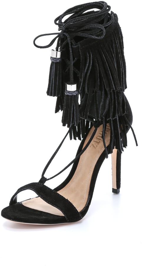 Christian Louboutin Black Studded So Me Heeled Sandals - ShopStyle