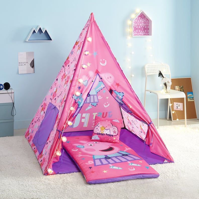 The Coolest Fort: Peppa Pig Teepee Tent Set