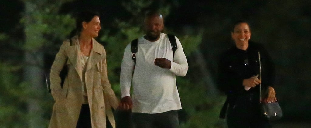 Katie Holmes With Corinne and Jamie Foxx in LA April 2019