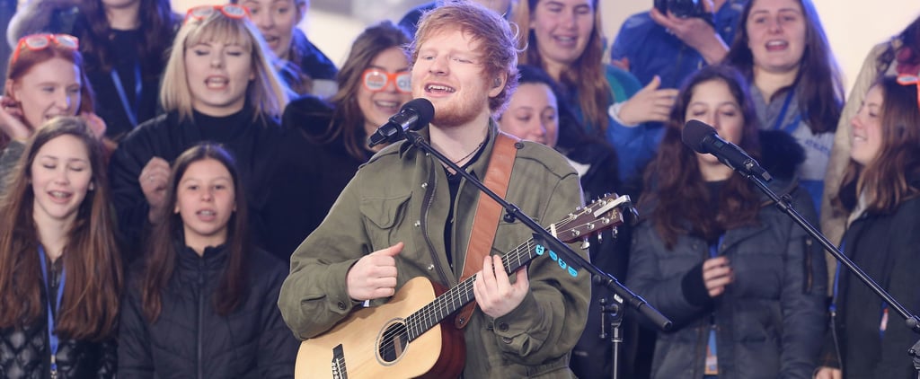 Ed Sheeran Singing on The Howard Stern Show March 2017