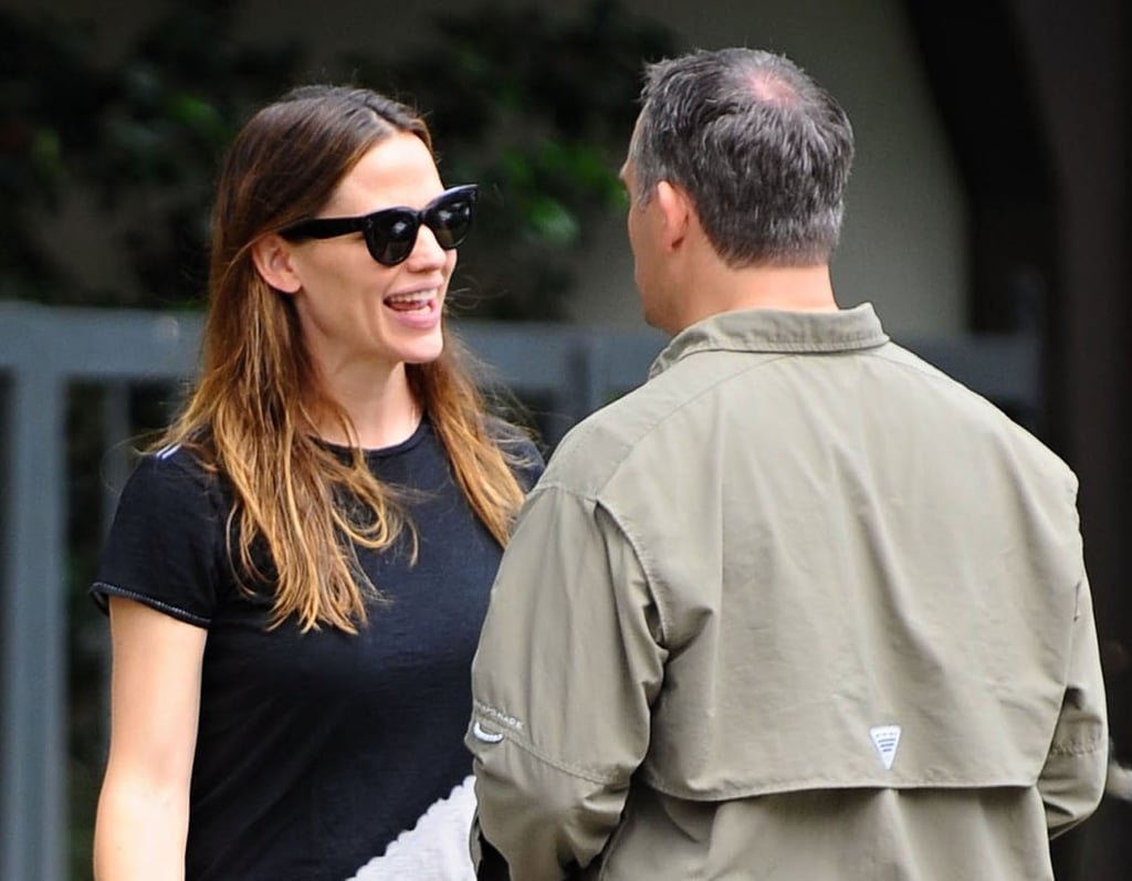 Jennifer Garner Talking to People at Her Church June 2016