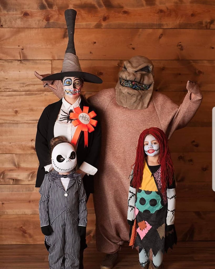 Family of 4 Halloween Costumes: The Nightmare Before Christmas