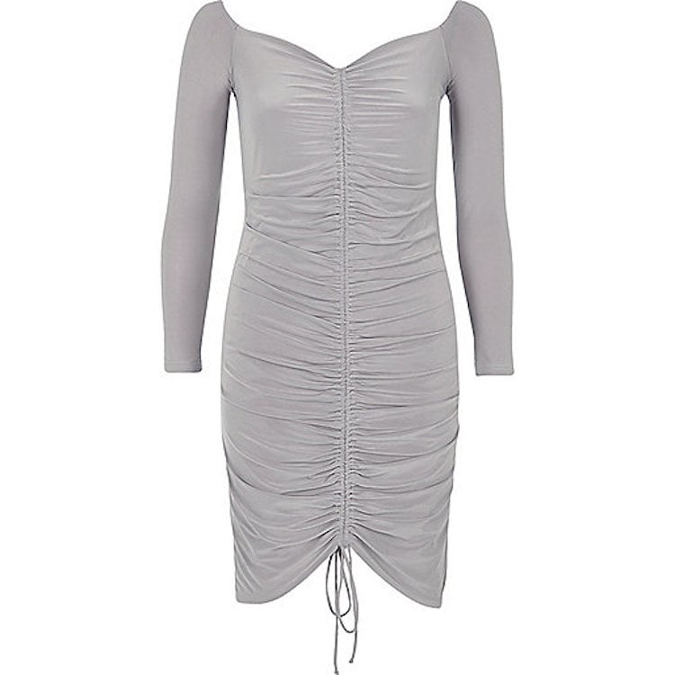 Beyonce's Ruched Silk House of CB Red Dress | PS Fashion