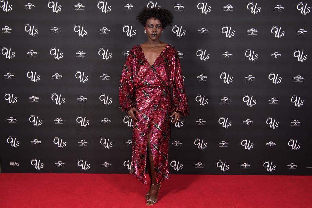 Lupita Nyong'o, Winston Duke at Us Screening in London 2019