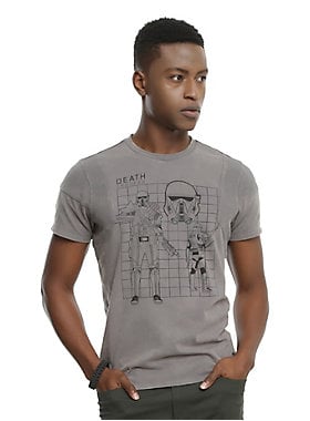 Death Trooper Blueprint Fashion Top
