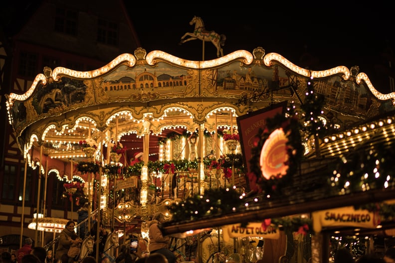 Christmas Zoom Background: Carousel