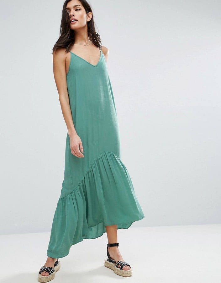 Amal Clooney Wearing Stella McCartney Green Maxi Dress | POPSUGAR Fashion