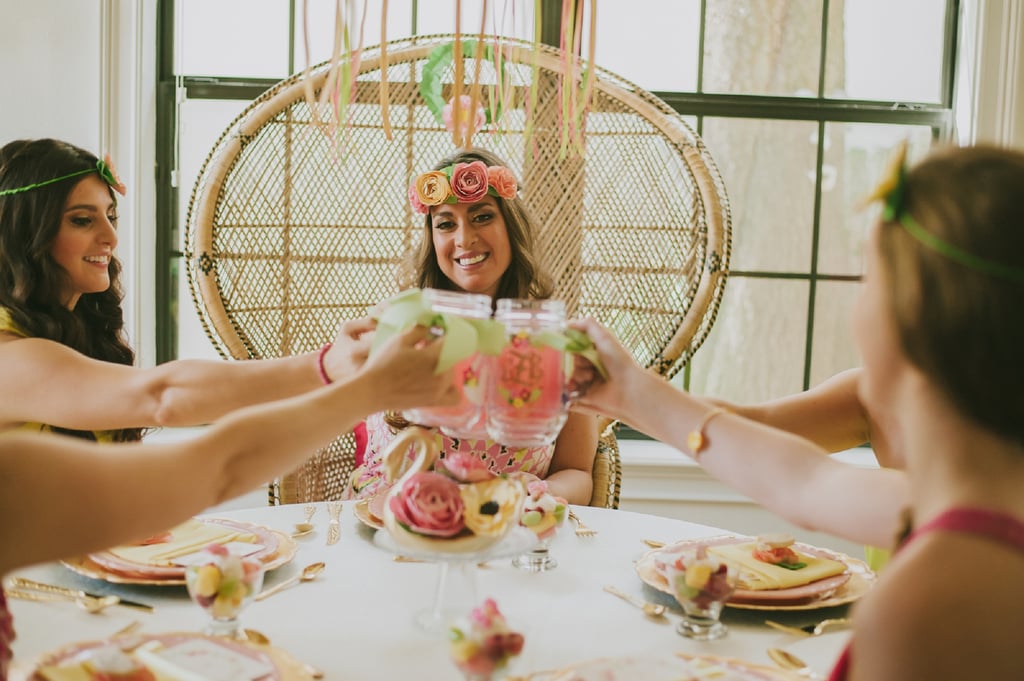 Cheers to the mom-to-be!
Photographer:  Jessica Charles Photography//Etsy Designer: Atutudes//Veils and headpieces: Charming Necessities//Hair Stylist: DB Studios//Specialty Foods: Frog Prince Cake and Cookie Design//Linens and Coverings: Kate Ryan Linens//DIY or Handmade Goods Designer: LylaBug Designs//DIY or Handmade Goods Designer: Piggy Bank Parties//Apparel: Why Not Boutique//Invitation Designer: Tiny Prints//Event Designer: Two Prince Bakery Theater//Bakery: Two Prince Bakery Theater//Submitted via Two Bright Lights