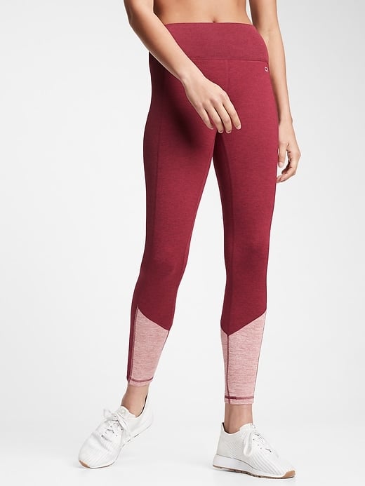 GapFit High Rise Brushed Tech Jersey Leggings