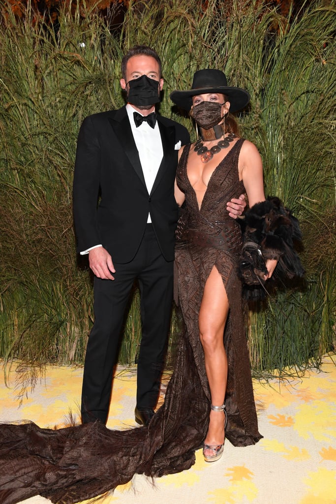 Jennifer Lopez and Ben Affleck at the Met Gala 2021