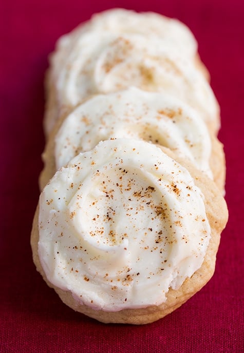 Eggnog Cookies