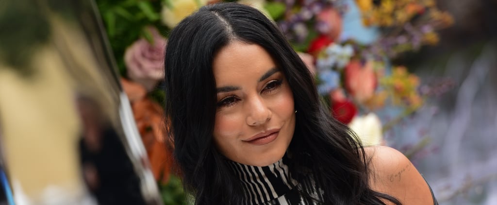 Vanessa Hudgens's Matte Black Nails Ring in Spooky Season