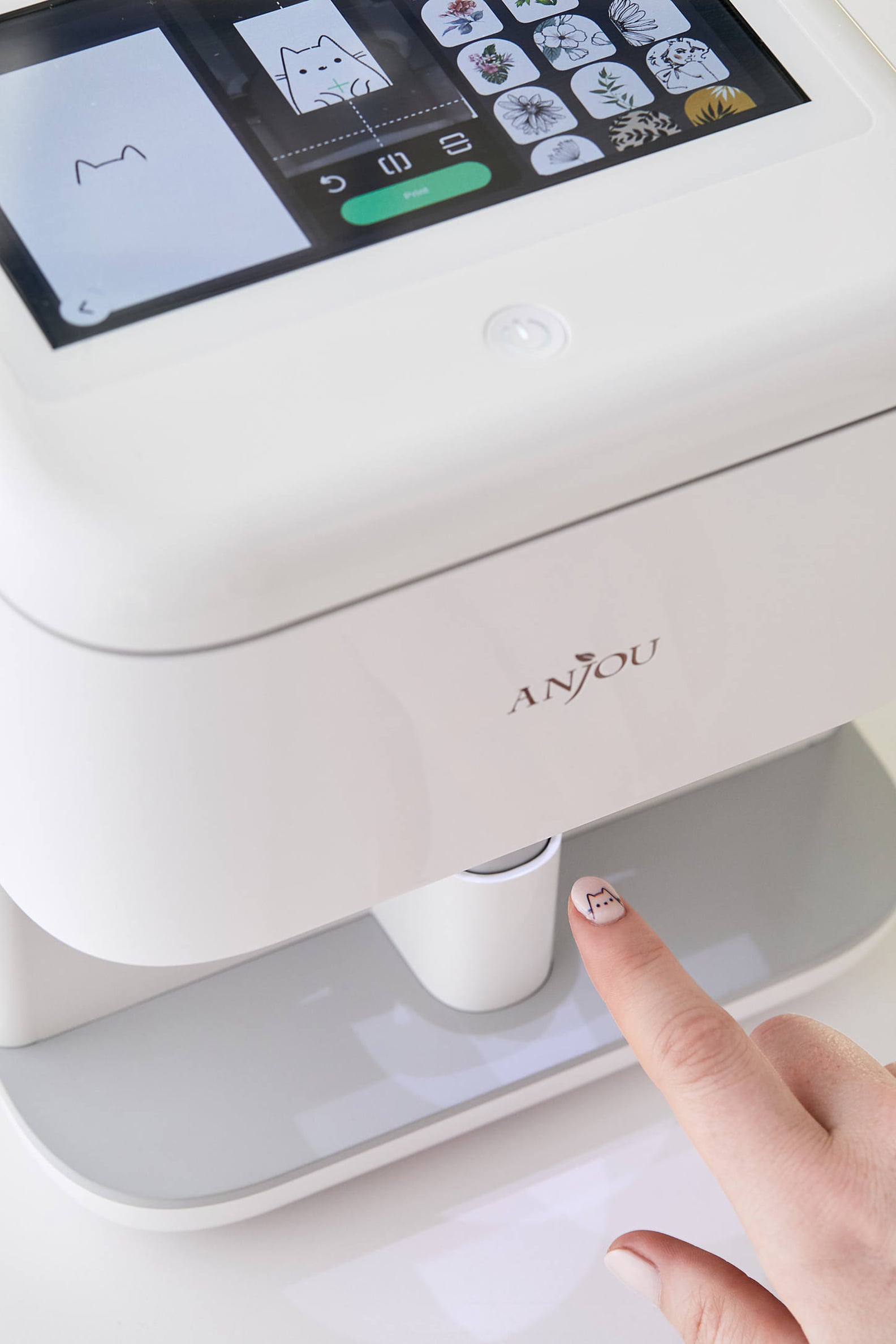 The Anjou Nail Printer Will Let You Screen Print Nail Art POPSUGAR Beauty