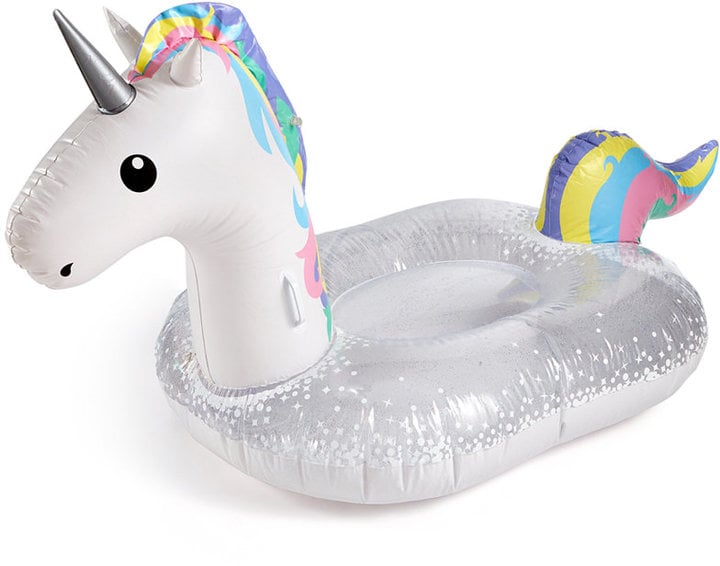 Big Mouth Glitter Unicorn Pool Float