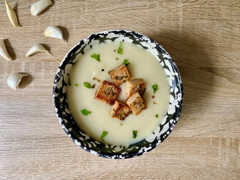 60-Clove Garlic Soup Recipe