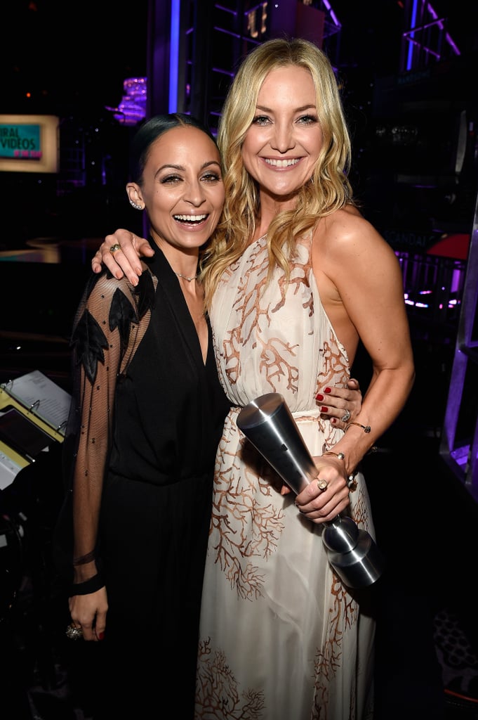 Nicole partied with Kate Hudson in December 2014.