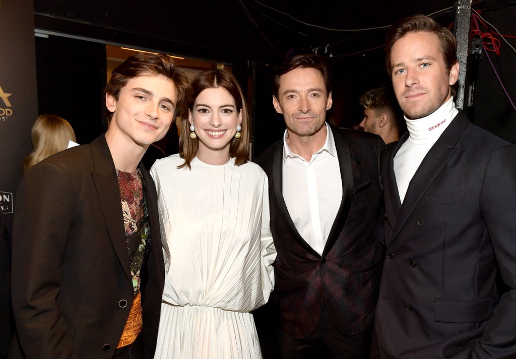 Timothée Chalamet and Armie Hammer at Hollywood Film Awards