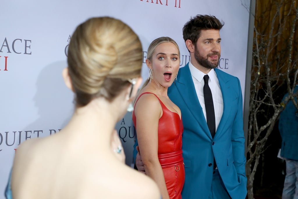 Emily Blunt and John Krasinski at A Quiet Place 2 Premiere