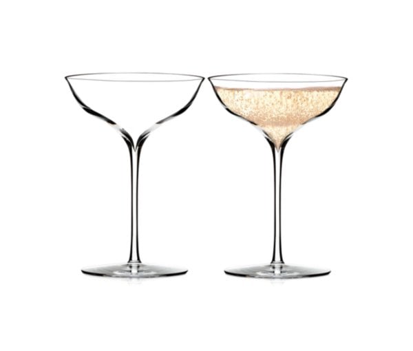 Waterford Elegance Champagne Belle Coupe Pair