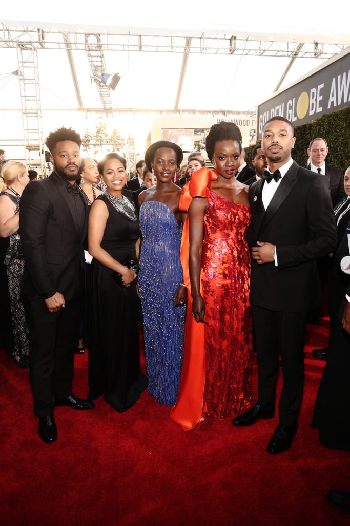 Black Panther Cast at Golden Globes 2019 Photos
