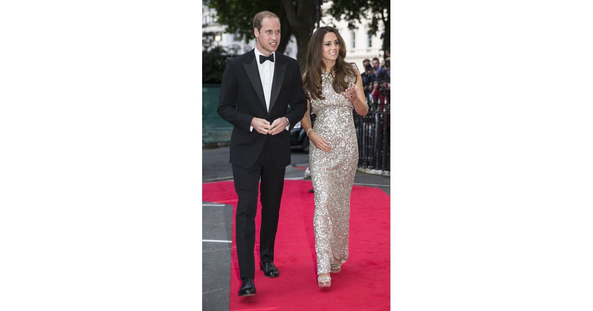 Wearing Jenny Packham at the Tusk Conservation Awards in September