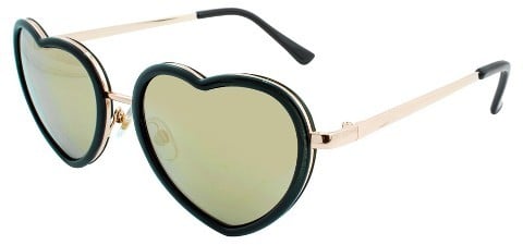 Target Heart Shaped Sunglasses