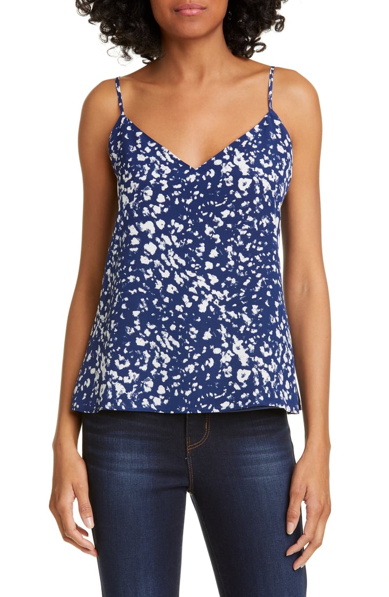 L'Agence Jane Print Silk Tank