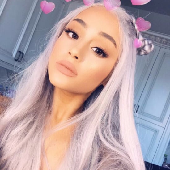 Ariana Grande's Silver Gray Hair 2017