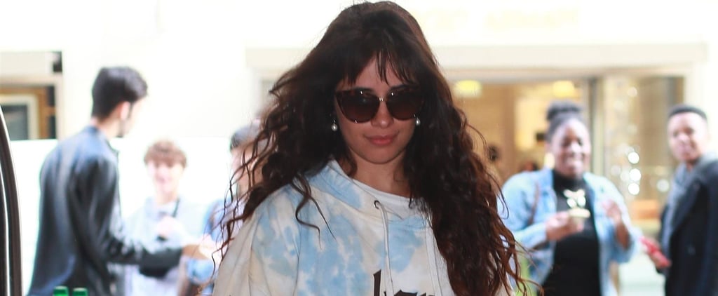 Camila Cabello Wears Her Liar Tie-Dye Sweatshirt in Paris
