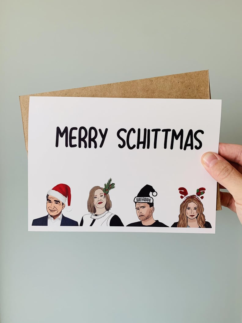 Merry Schittmas Schitt's Creek Christmas Card