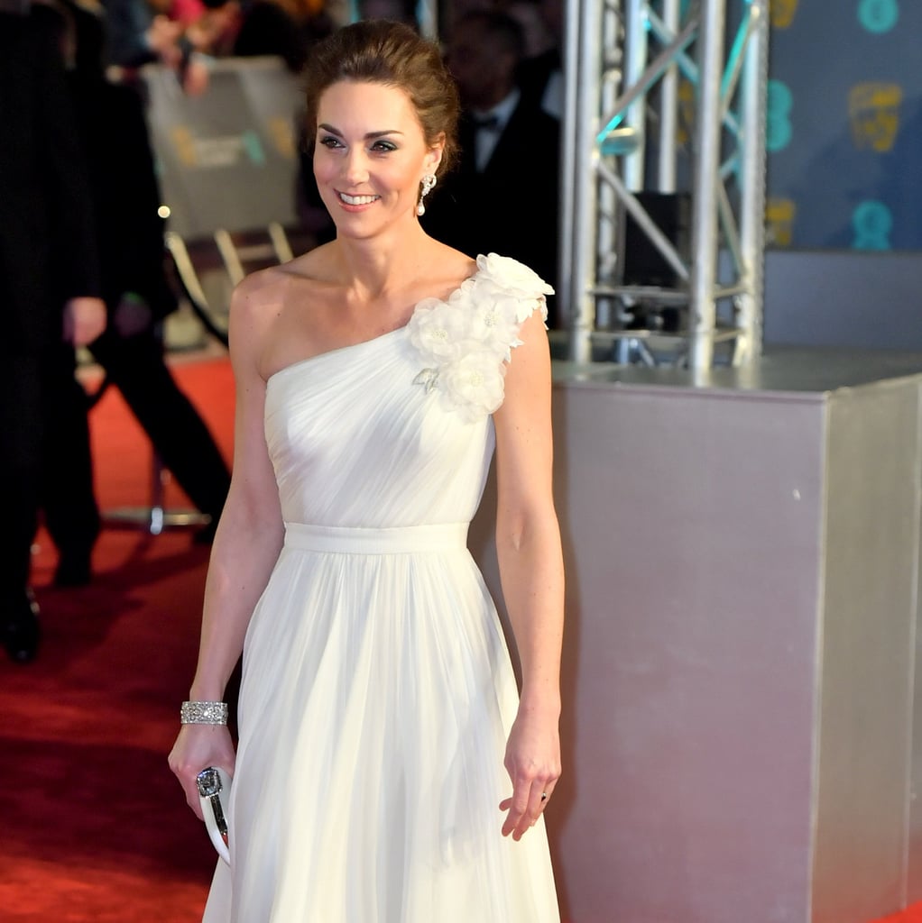 Kate Middleton's White Dress at the BAFTA Awards 2019