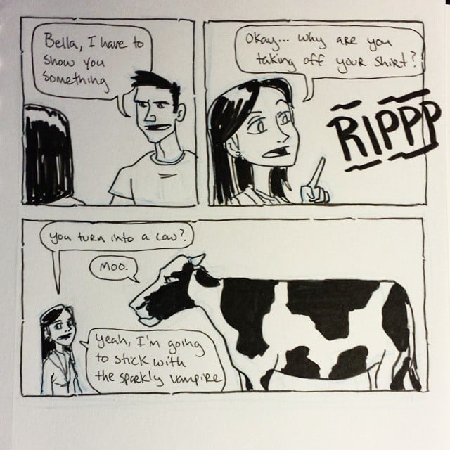 "Twilight: New Moo"