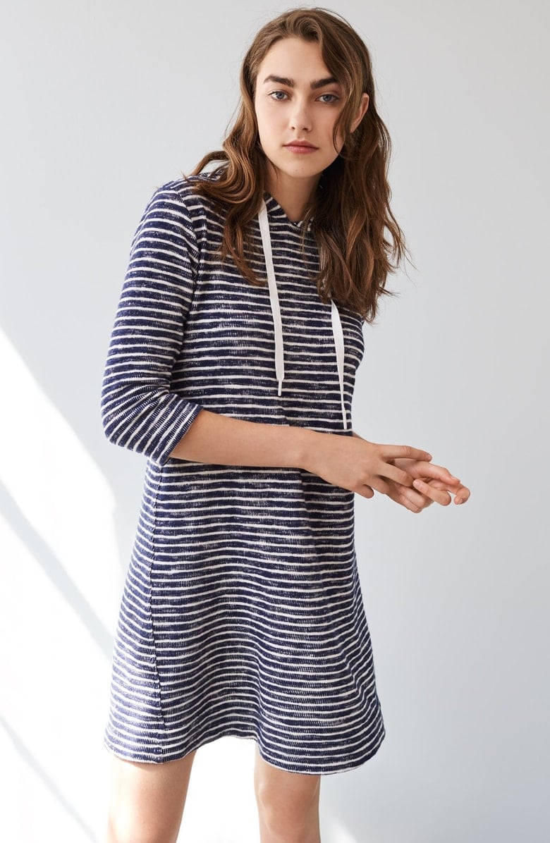 Lou & Grey Pomona Stripe Hoodie Dress