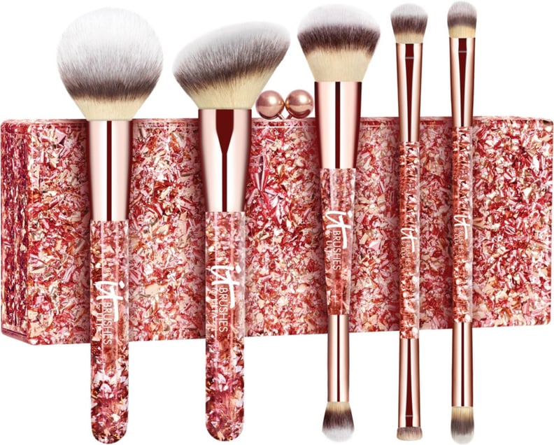 It Brushes For Ulta Your Glam Must-Haves 5 Pc Brush Set + Exclusive Clutch