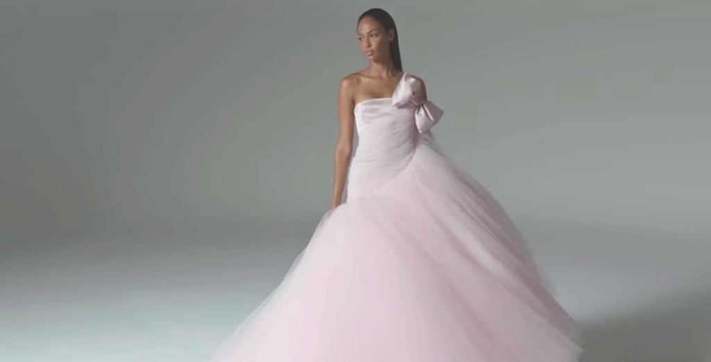 Joan Smalls Models Giambattista Valli's Couture Collection