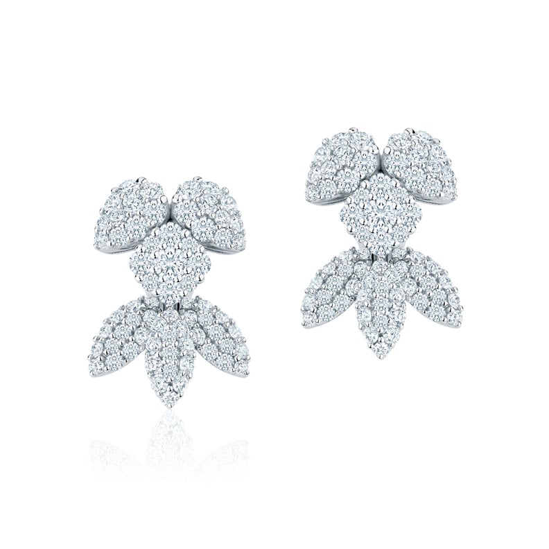 Birks Snowflake Earrings