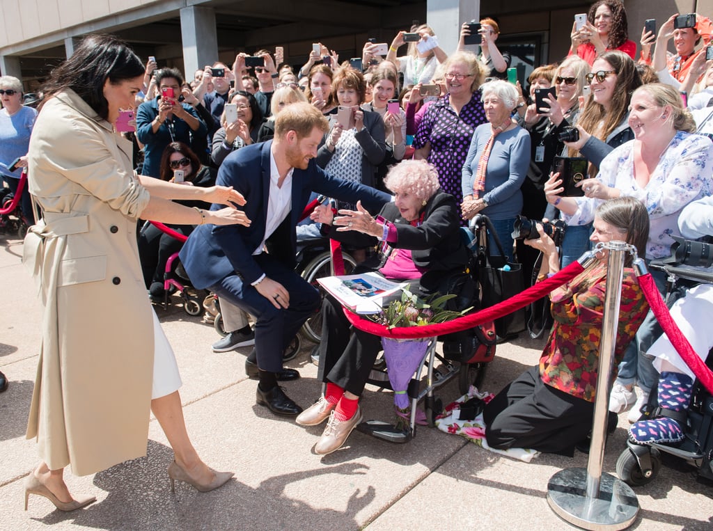 Prince Harry Introduces Meghan Markle to Daphne Dunne 2018