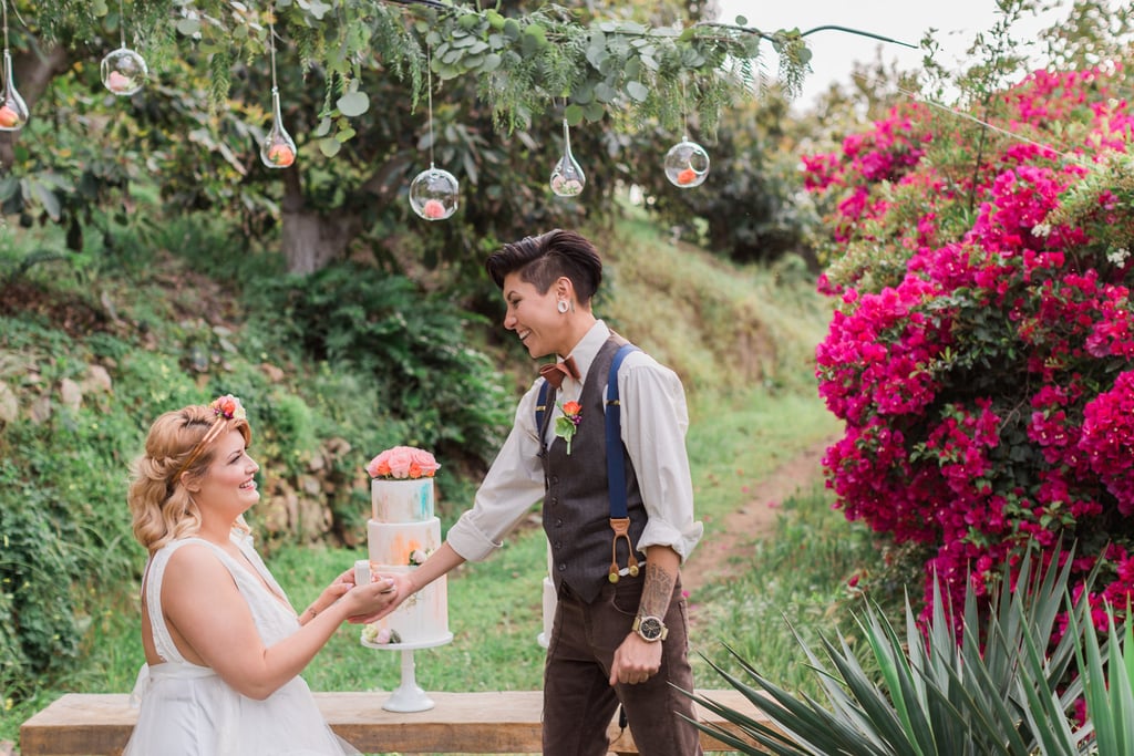 Surprise Proposal in a Styled Wedding Shoot