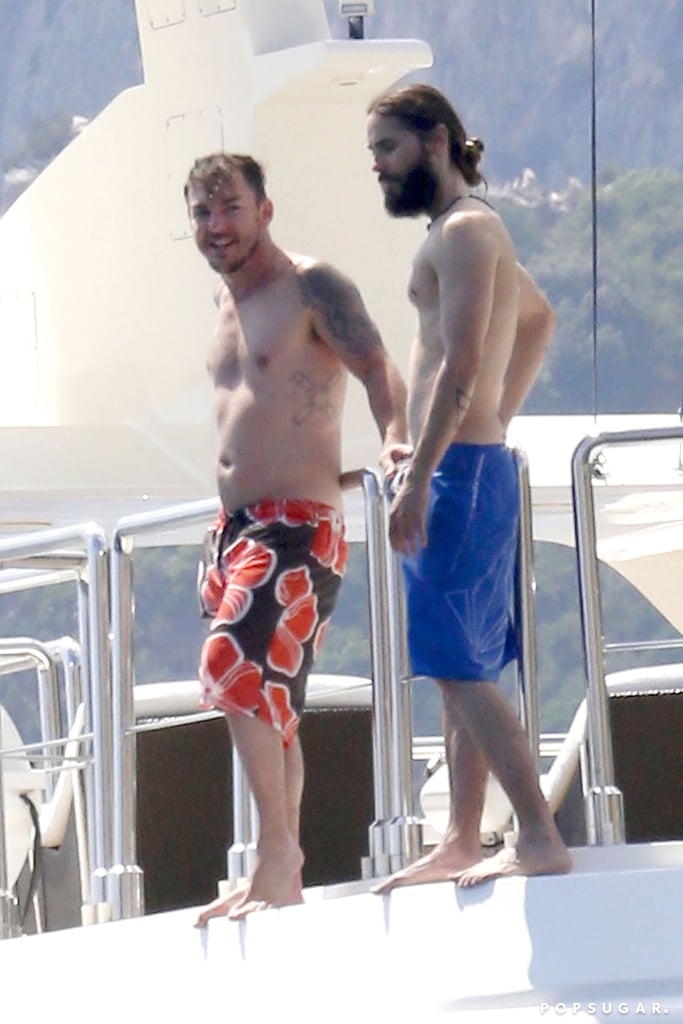 Jared Leto Shirtless in Capri, Italy | Pictures