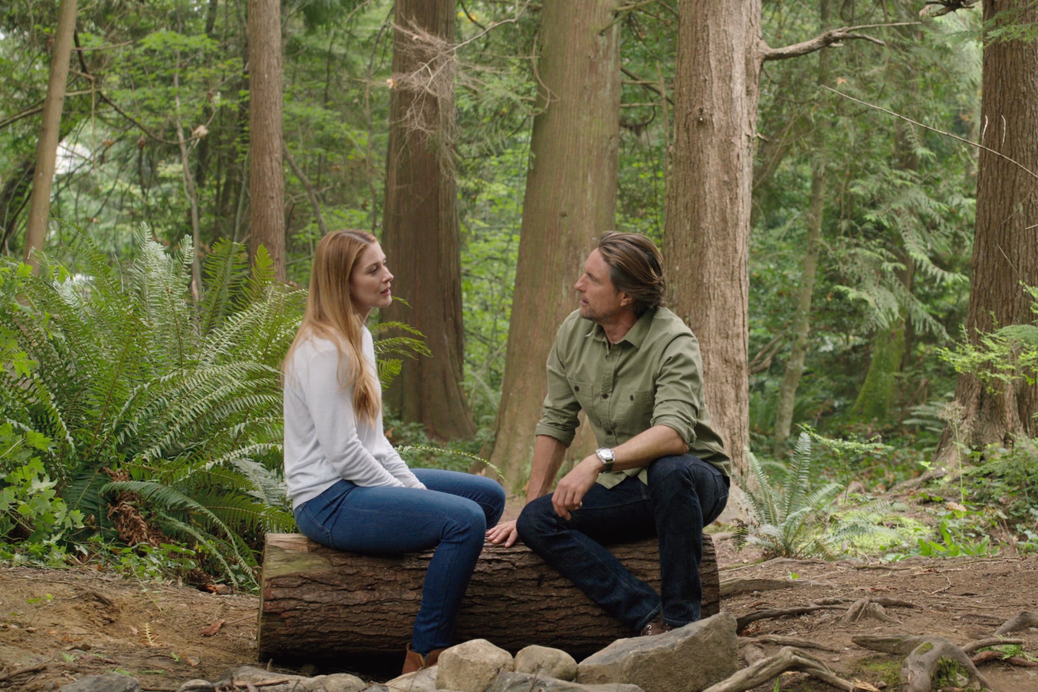 VIRGIN RIVER, from left: Alexandra Breckenridge, Martin Henderson, Spare Parts and Broken Hearts', (Season 3, ep. 303, aired July 9, 2021). photo: Netflix / Courtesy Everett Collection