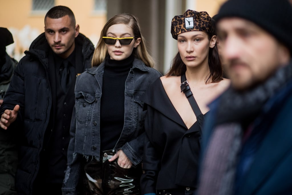 Gigi and Bella Showed Off Some Street Style in Between Shows