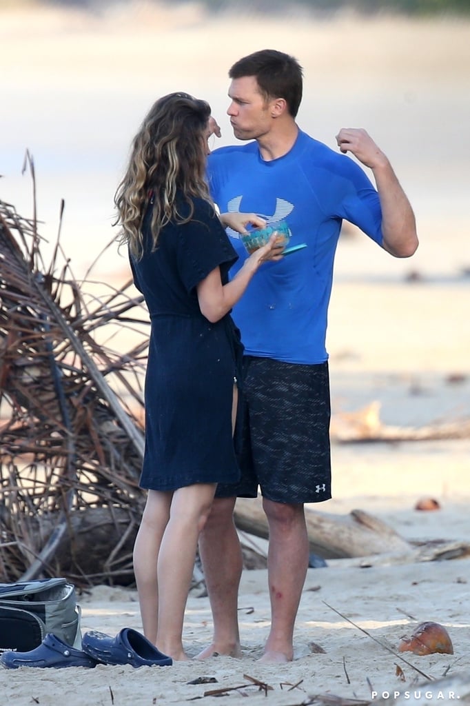 Tom Brady and Gisele Bündchen in Costa Rica February 2019