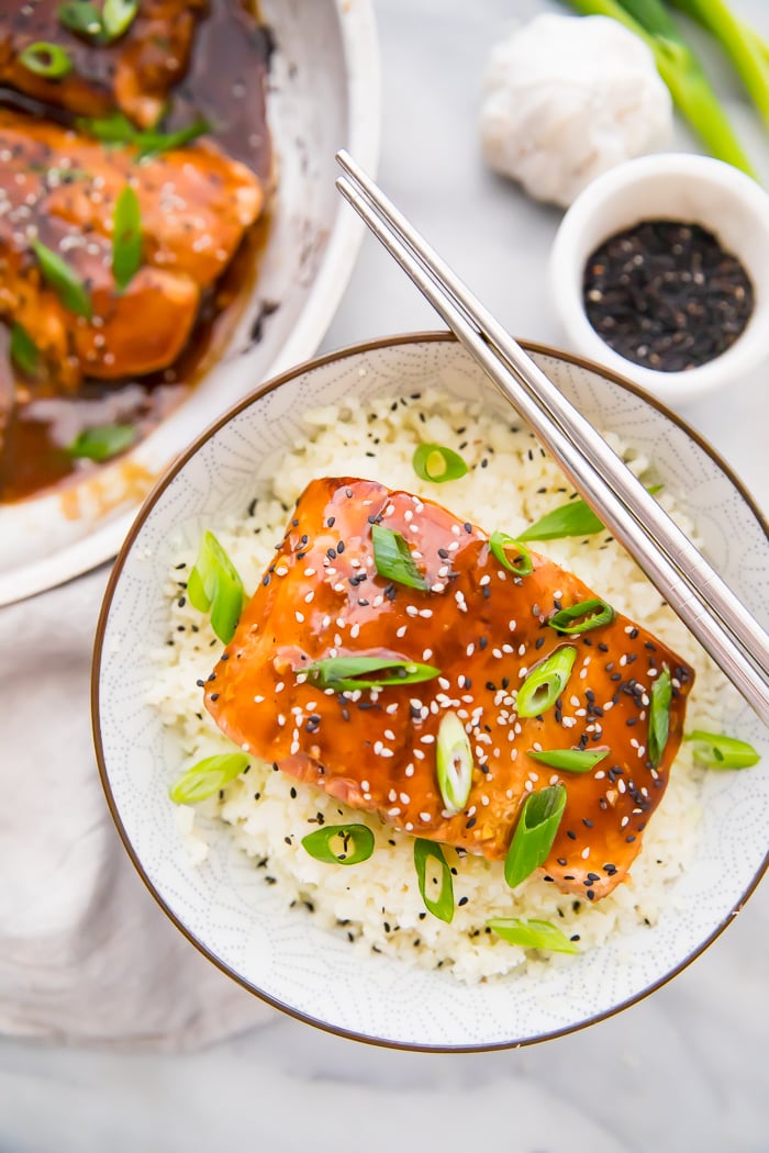 Whole30 Teriyaki Salmon