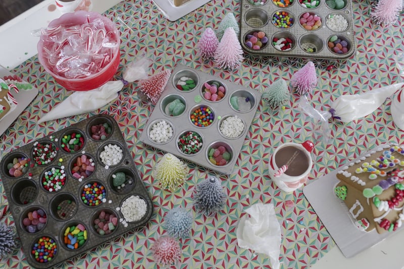 Gingerbread Decorating Supplies Kids' Gingerbread House Decorating