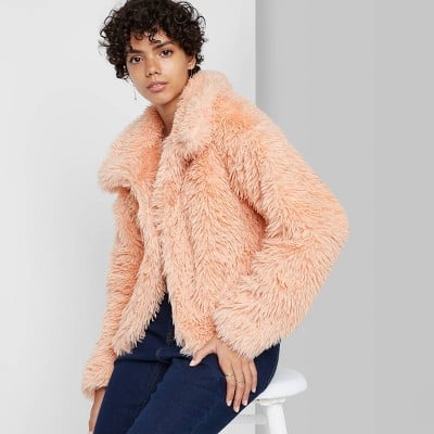 fur jacket target