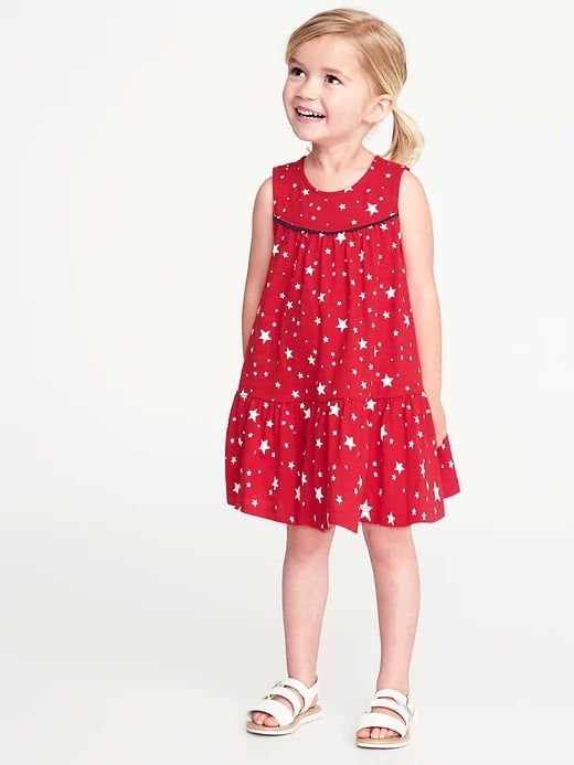 Old Navy Americana Tiered Swing Dress