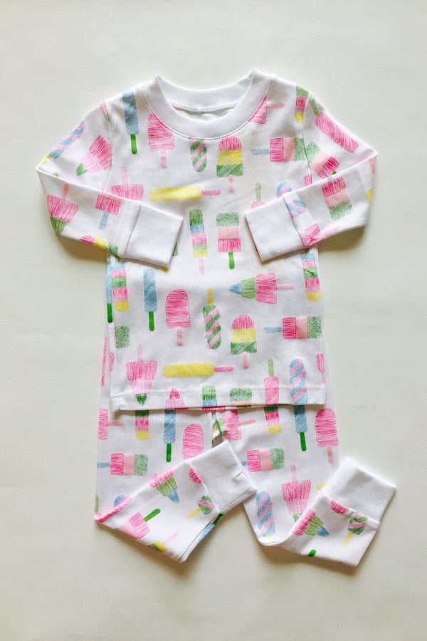 Kissy Kissy Popsicle 2Piece Pajamas Popsicle Products For Kids