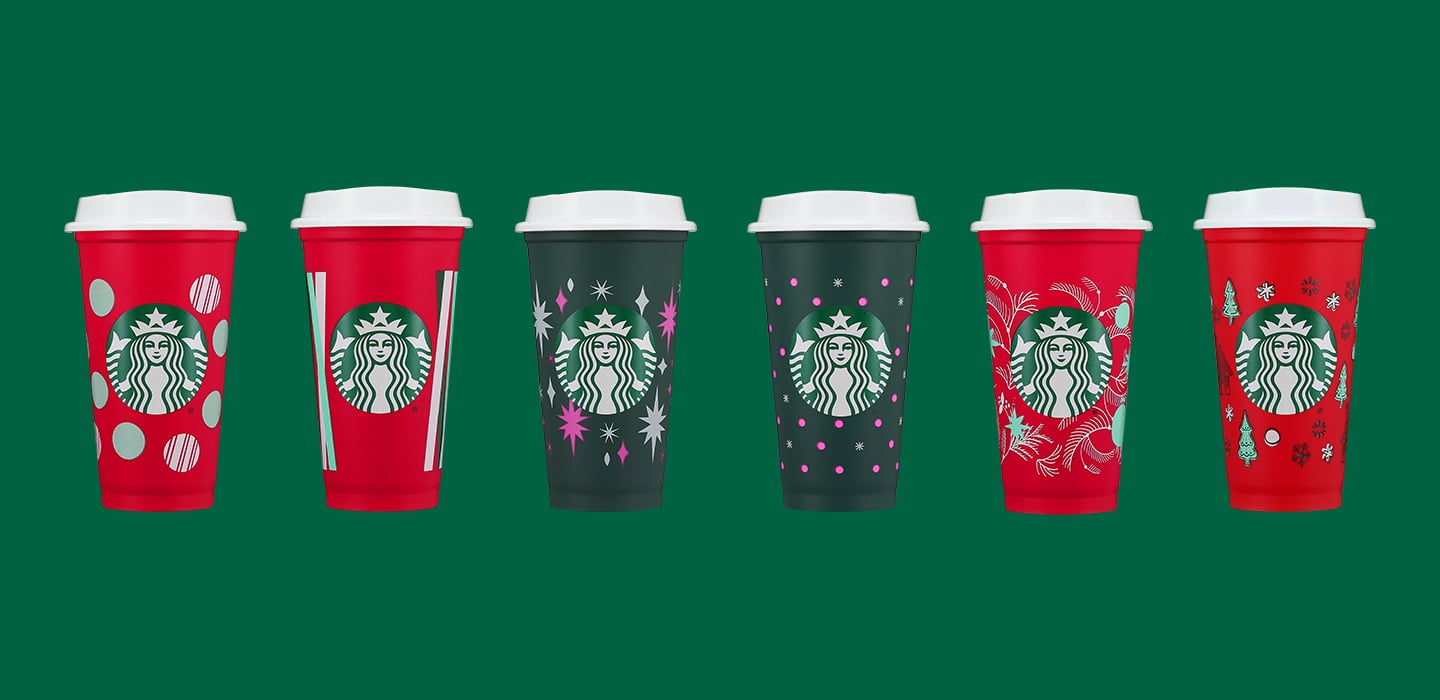 Holiday cups back at Starbucks; here's how to get free reusable