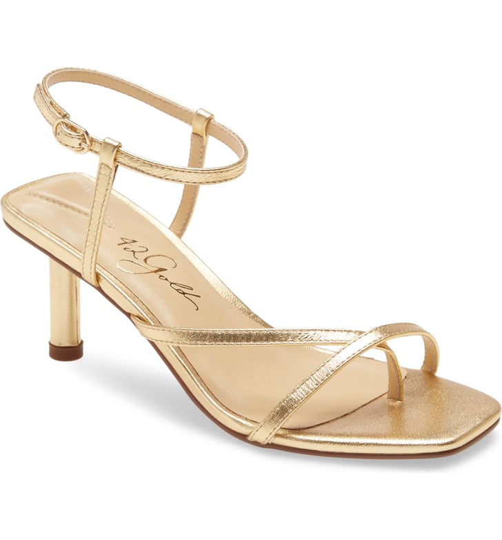 42 Gold Logan Sandal | The Best Shoes From the Nordstrom Half Yearly ...